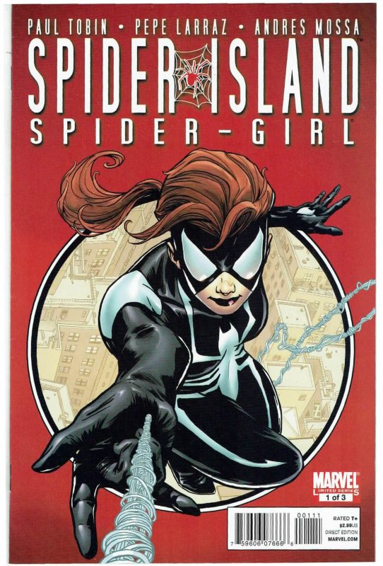 Spider-Island: The Amazing Spider Girl #1,2,3 Araña NM