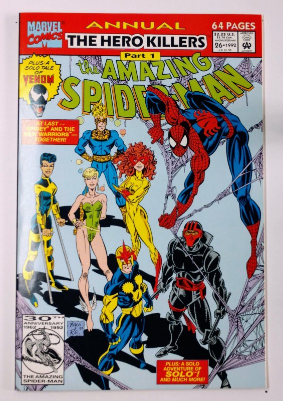 The Amazing Spider-Man Annual #26 (NM, 1992) Origin of Venom