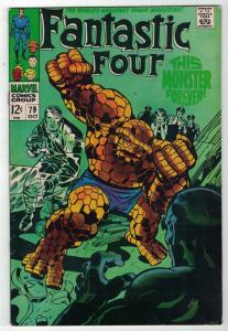 FANTASTIC FOUR 79 FINE PLUS  OCT 68