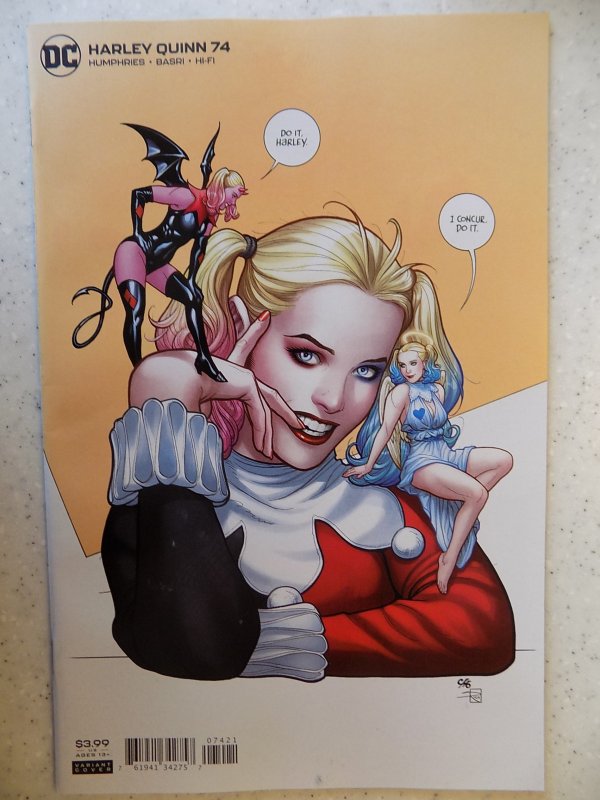 HARLEY QUINN # 74 DC CHO VARIANT