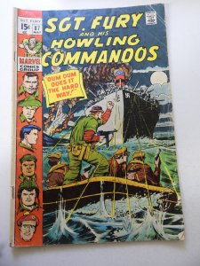 Sgt. Fury #87 (1971) VG Condition