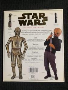1998 STAR WARS The Visual Dictionary HC/DJ VF/FVF DK