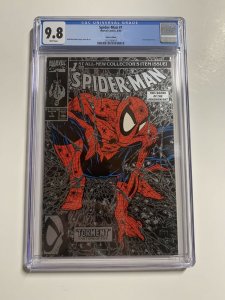 Spider-man 1 Cgc 9.8 Silver Edition Variant 1990 Marvel