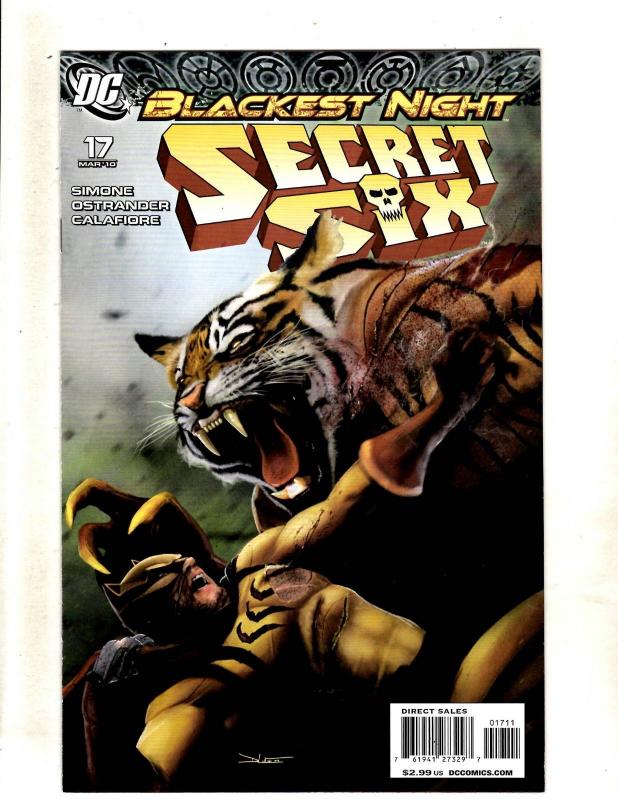 Lot Of 10 Secret Six DC Comic Books # 11 12 13 14 15 16 17 18 19 20 Batman CJ8