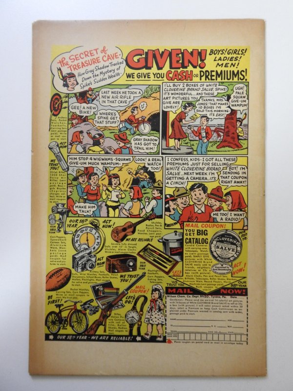 Buster Crabbe Comics #10 (1953) VG+ Condition!