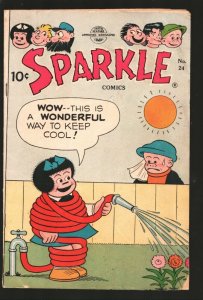 Sparkle Comics #24 1952-Nancy & Sluggo by Ernie Bushmiller.-Capt. and the Kid...