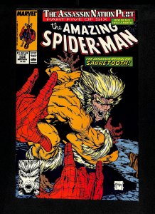 Amazing Spider-Man #324 Sabretooth McFarlane Cover!