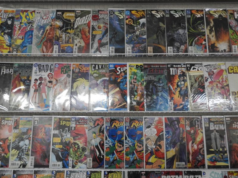 Huge Lot of 140+ Comics W/ Spider-Man, X-Men, Daredevil! Avg. VF Condition!