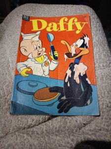 FOUR COLOR #536(#2) Golden Age Daffy Duck, Dell Comics 1954  Looney Tunes