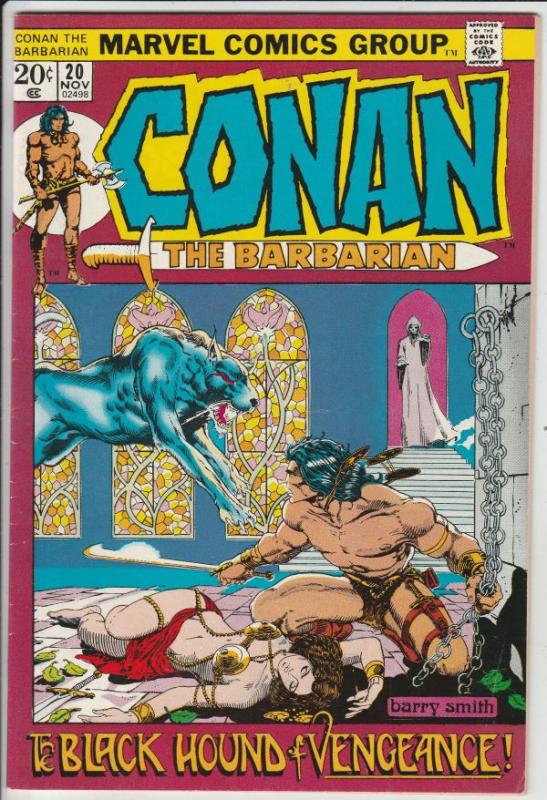 Conan the Barbarian #20 (Nov-72) VF/NM High-Grade Conan the Barbarian