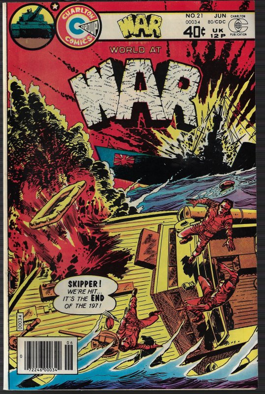 War #21 (Charlton, 1980) NM