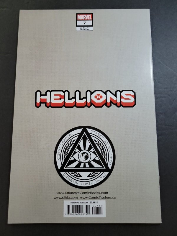 Hellions Psylocke Kael NGU Exclusive Variant Comic Book Marvel Comics Comic Books