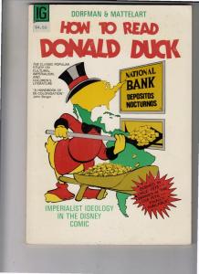 How To Read Donald Duck #1 (May-76) FN/VF Mid-High-Grade Uncle Scrooge, Donal...