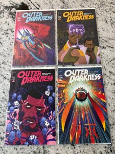 Lot Of 4 Outer Darkness Image Comic Books # 9 10 11 12 NM 1st Prints 5 J433