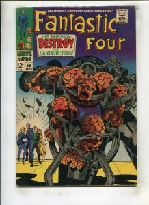 FANTASTIC FOUR #68 (6.0) KIRBY!! 1967