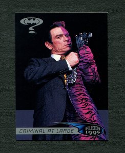 Batman Forever Card #31 ( Mint ) / Tommy Lee Jones / 1995 Fleer