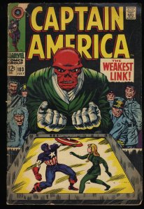 Captain America #103 Red Skull Appearance!