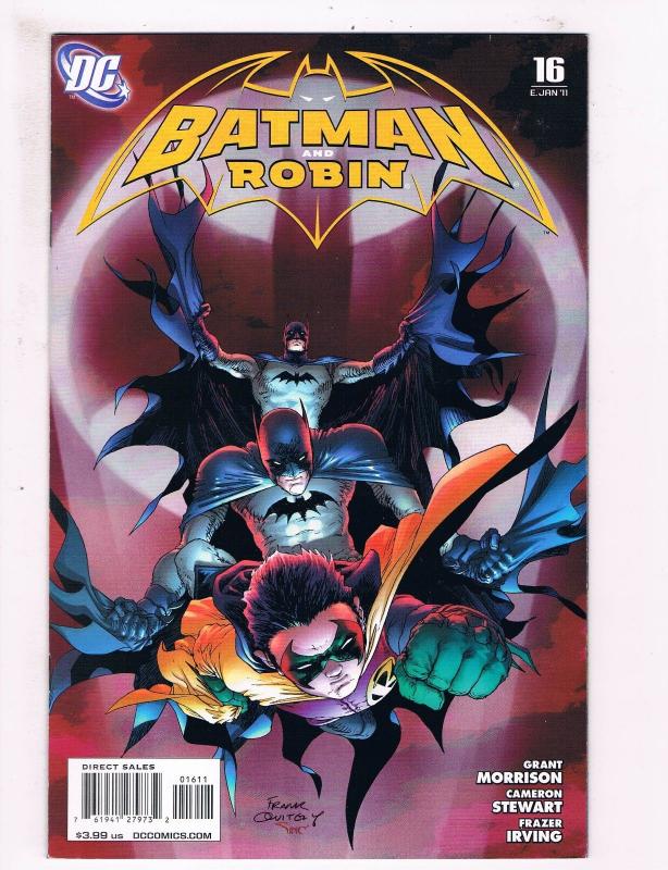 Batman & Robin # 16 NM 1st Print 2011 Series DC Comic book Joker Catwoman S58