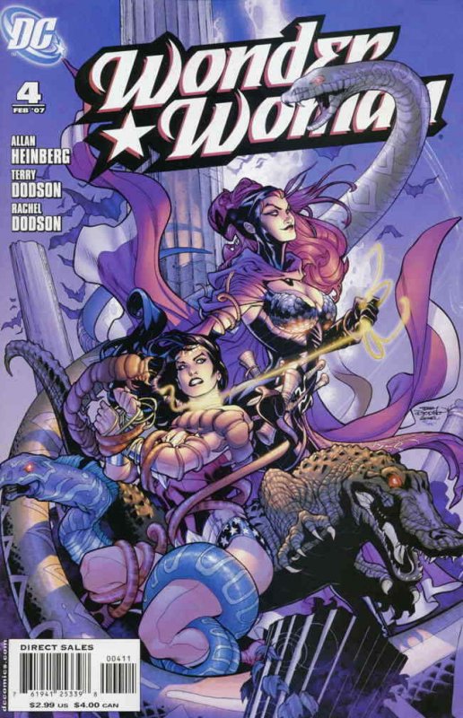 Wonder Woman (3rd Series) #4 VF/NM; DC | save on shipping - details inside