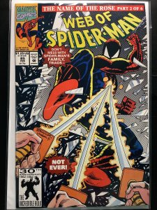 Web of Spider-Man #85 Direct Edition (1992)