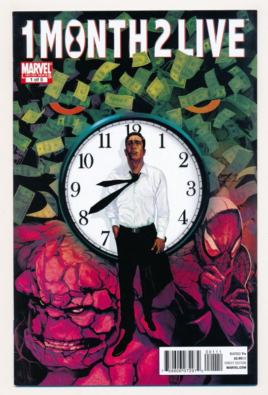 1 Month 2 Live (2010 Marvel) #1 NM