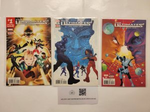 3 The Ultimates 2 Marvel Comic Books #1 2 3 73 RC41