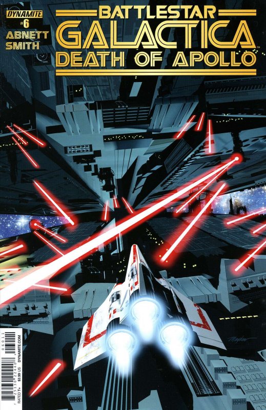 (Classic) Battlestar Galactica: The Death of Apollo #6A VF ; Dynamite | Dan Abne