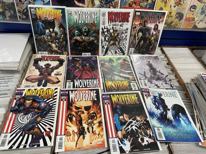 Marvel Comics: Wolverine Vol. 3 (2003) #1-90 Complete Set + Annual BAGGED BOARDE
