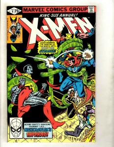 Lot Of 5 Uncanny X-Men Marvel Comic Books ANNUALS # 3 4 5 6 7 Wolverine GK4