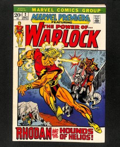 Marvel Premiere #2 Warlock! The Hounds of Helios!