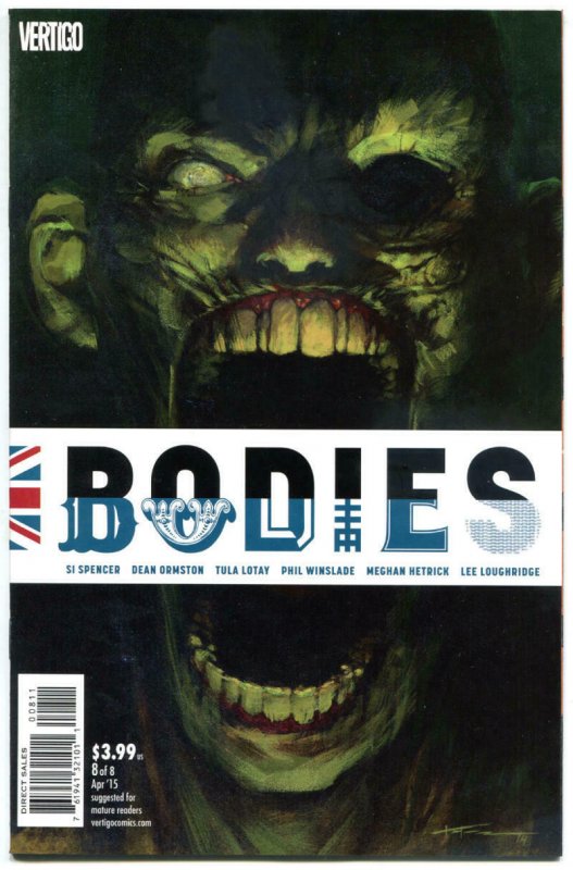 BODIES #1 2 3 4 5 6 7 8, NM, 2014, Si Spencer, Horror, more Vertigo in store