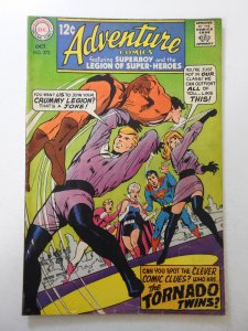 Adventure Comics #373 (1968) VG- Condition moisture stain