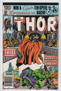 Marvel Comics! The Mighty Thor! Issue #313!