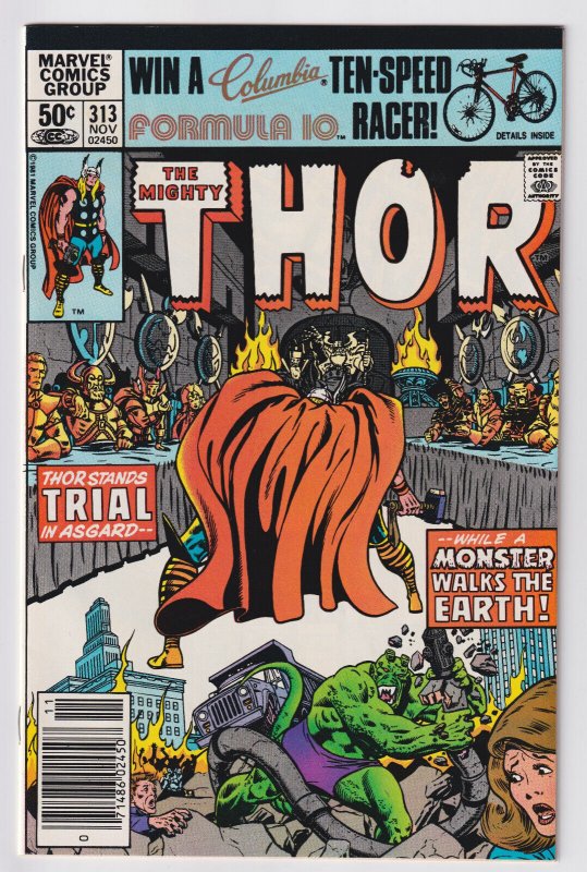 Marvel Comics! The Mighty Thor! Issue #313!