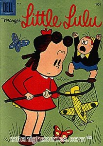 MARGE'S LITTLE LULU (1945 Series)  (DELL) #107 Good Comics Book