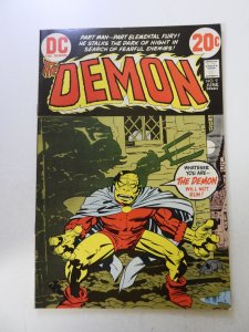 The Demon #9 (1973) VG/FN condition stains back cover