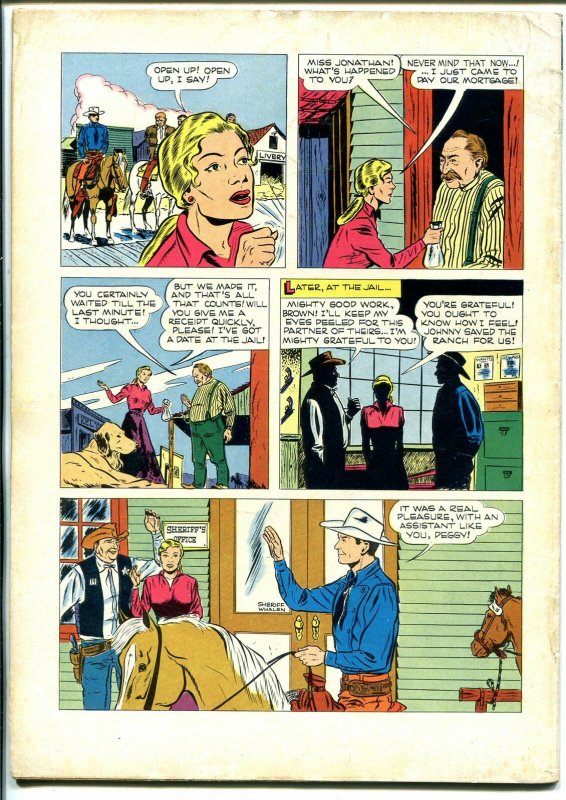 Johnny Mack Brown-Four Color Comics #541 1950-Dell-Jesse Marsh-FN-