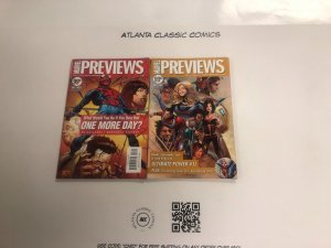 2 Marvel Comics Previews #36 47 Superman Batman Flash  110 KE2