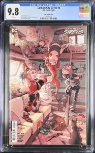 GOTHAM CITY SIRENS #4 DC COMICS 2024 1:25 TIRSO CONS CGC 9.8 NM
