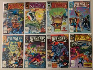 Avengers comics lot #291-385 + 1 annual 50 diff avg 6.0 (1988-95)