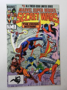 Marvel Super Heroes Secret Wars #3 (1984) VF+ Condition!