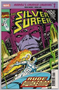 True Believers Silver Surfer Rude Awakening #1 Infinity Gauntlet (2019) VF/NM