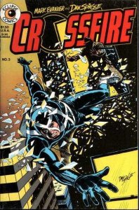 Crossfire (1984 series)  #3, VF+ (Stock photo)