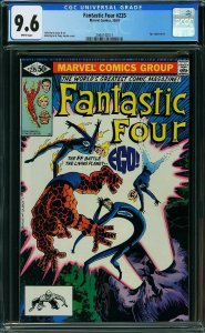 Fantastic Four #235 (1981) CGC 9.6 NM+