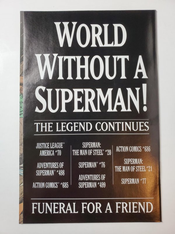 Superman #75 Gravestone Polybagged Edition