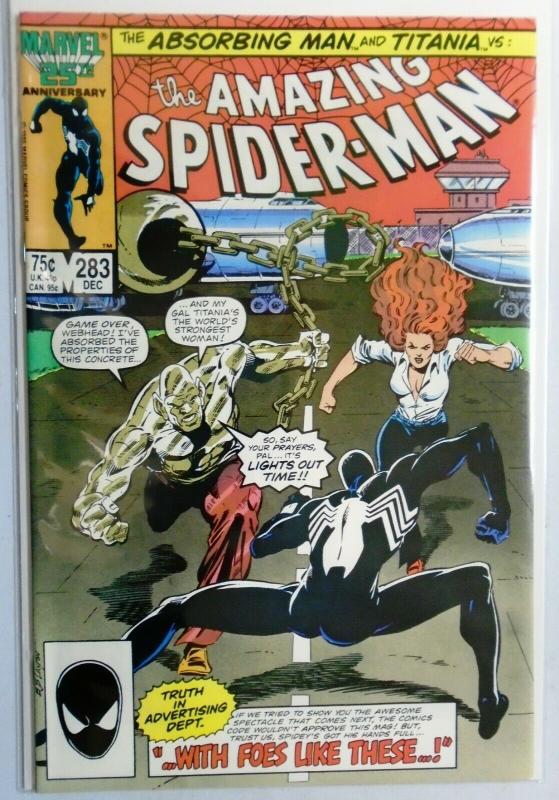 Amazing Spider-Man (1st Series) #283, Direct Edition 8.5/VF+ (1986)