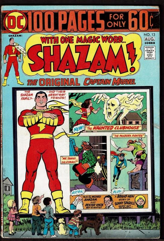 Shazam! #13 (Jul-Aug 1974, DC) 6.0 FN