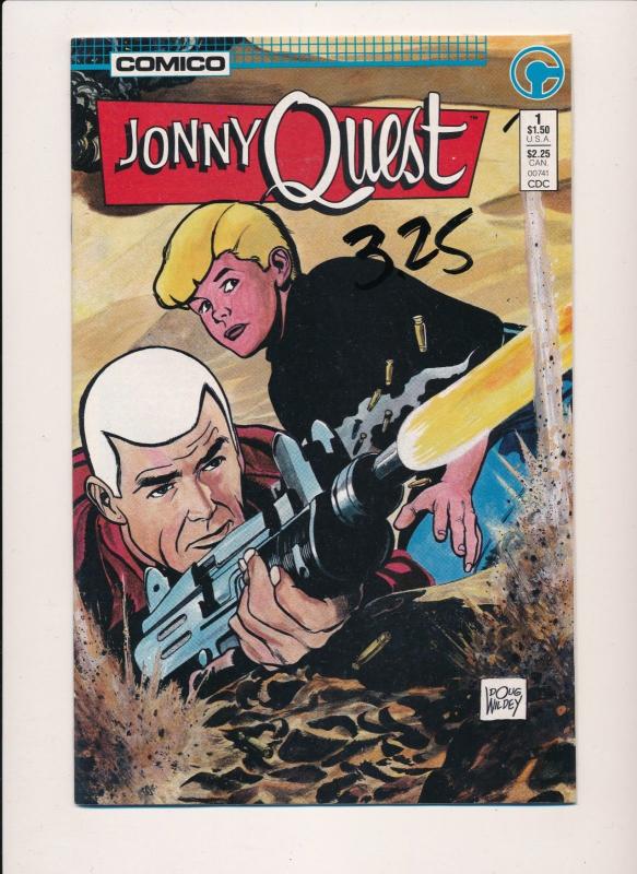 COMICO Lot of 9JONNY QUEST #1 Classics, #1,2,4,5,6,8,13,17 VF (PF65) 