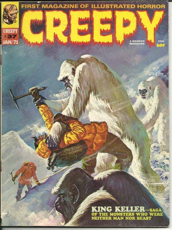 Creepy #37 (1971) Ken Barr cover