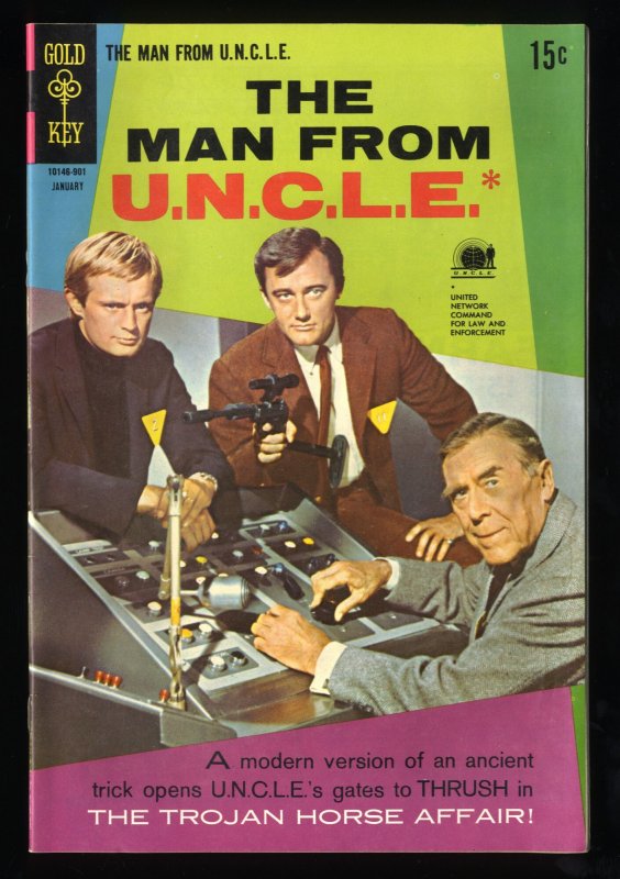 Man from U.N.C.L.E. #21 VF+ 8.5